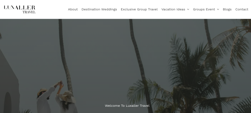 Website screenshot of Find Boutique Travel Agency in Timnath CO Area