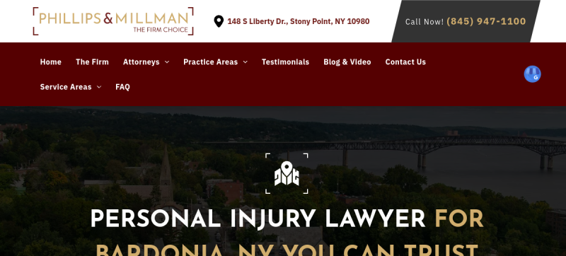 Phillips & Millman LLP website