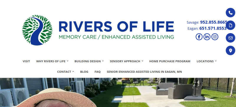 Rivers of Life website