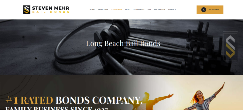 Steven Mehr Bail Bonds website