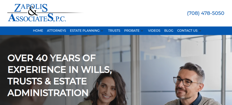 Zapolis & Associates, P.C. website