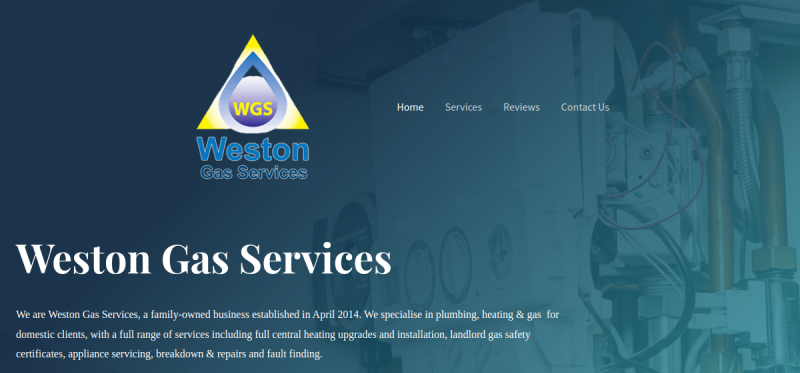 Weston Gas website