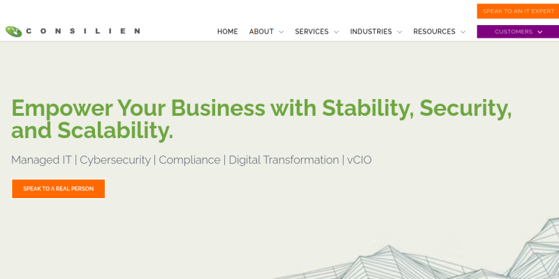 Cloud Based Network Security Los Angeles CA website screenshot