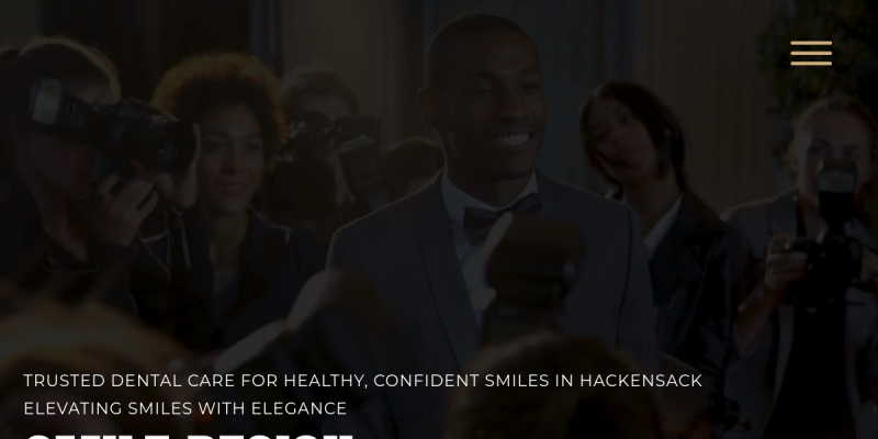 Aesthetic Dental Center of Hackensack Offers Dependable Dental Bridges in Hackensack NJ website screenshot
