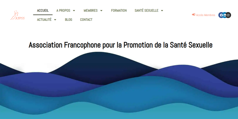 Couverture du projet AFPSS — Site associatif avec espace membre