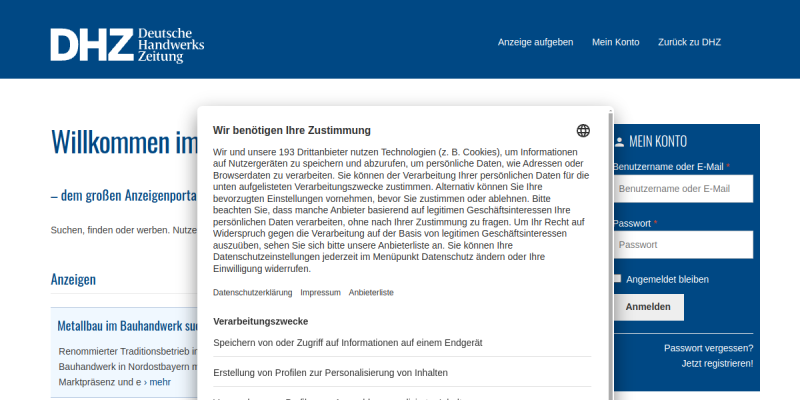 anzeigen.deutsche-handwerks-zeitung.de