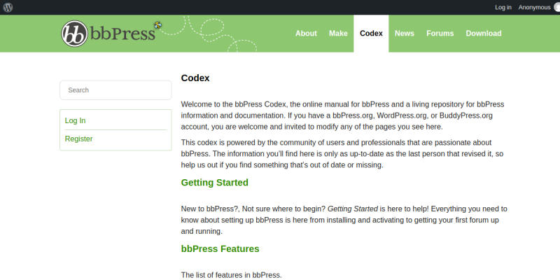 codex.bbpress.org