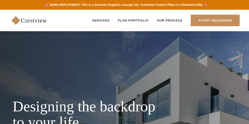 Crestview Custom Plans