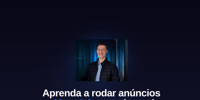 Preview do site Domínio do Meta