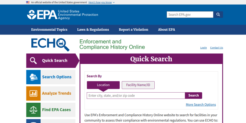 echo.epa.gov