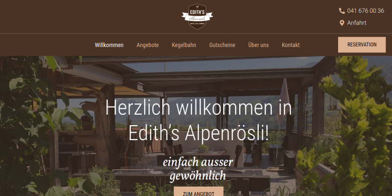 Edith's Alpenrösli in Giswil