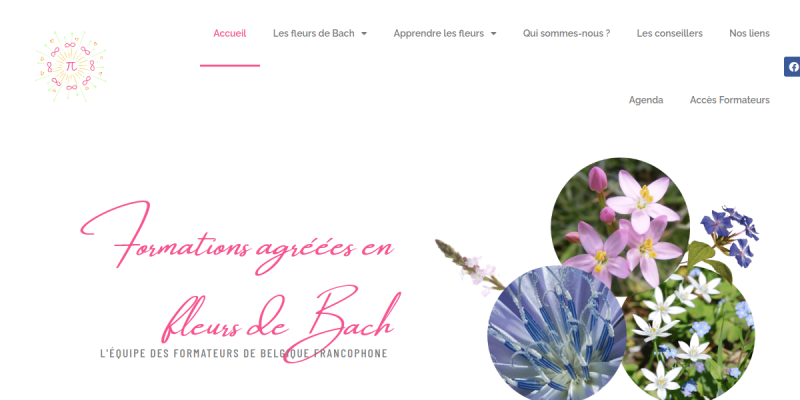 Couverture du projet Fleur de Bach — Formations accréditées en fleurs de Bach