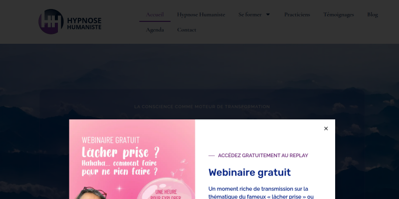Couverture du projet Hypnose Humaniste — Formation en hypnose humaniste