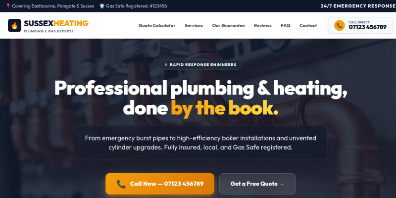 Plumbing Web Live Site