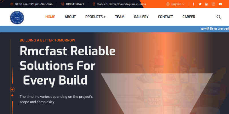 RMC Fast Construction Chemical