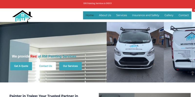 Painting Business Website
