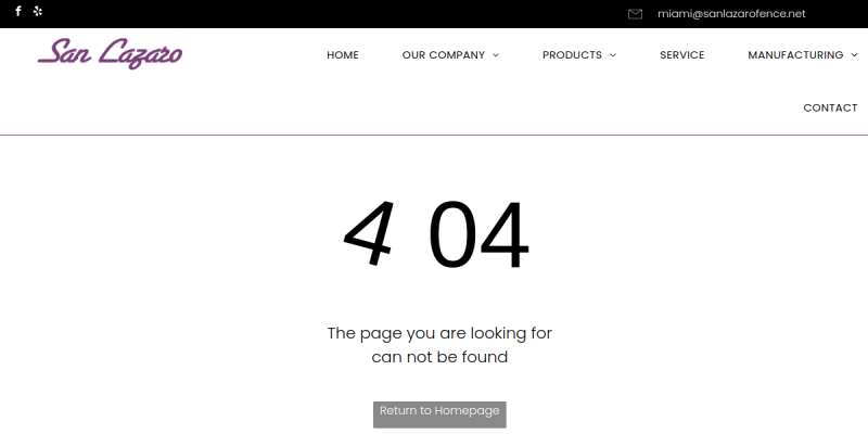 Vinyl Fence Miami FL website screenshot