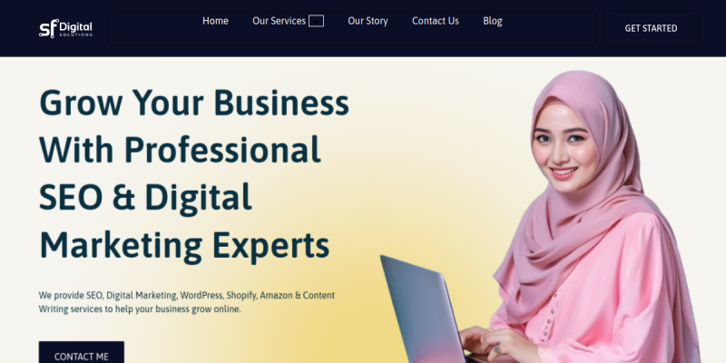SF Digital Solutions Website