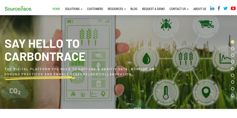 Best Agriculture Traceability Software in Africa website screenshot