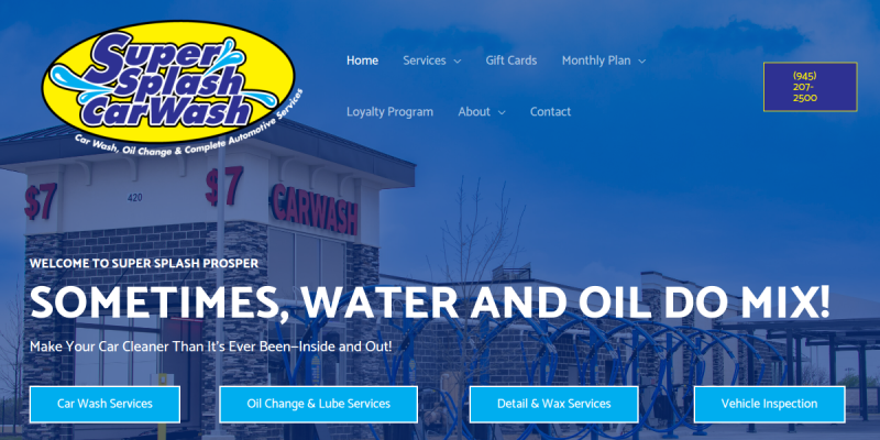 Automotive Repair Prosper website screenshot