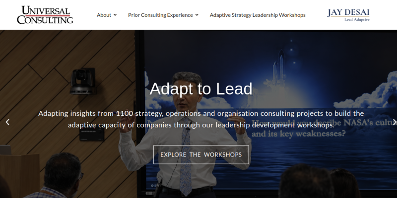 Partner Selection Strategy website screenshot