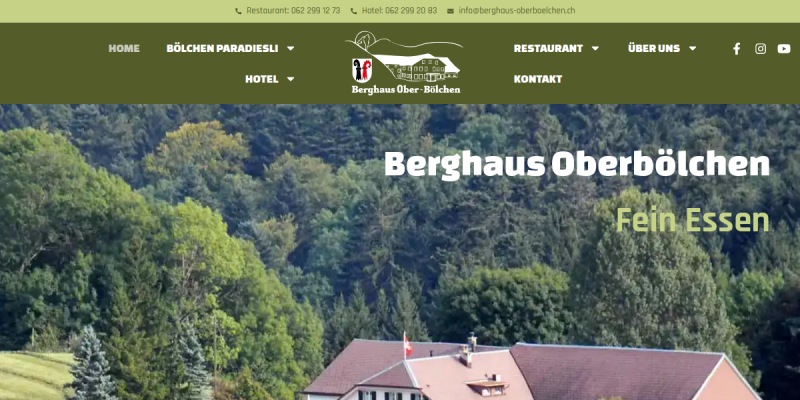 Restaurant Berghaus Oberbölchen in Eptingen