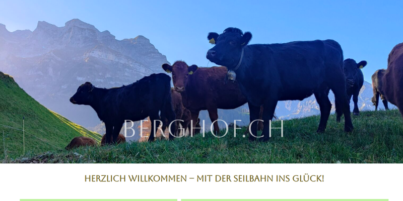 Alpbeizli Alpwirtschaft Chrüzhütte in Wolfenschiessen