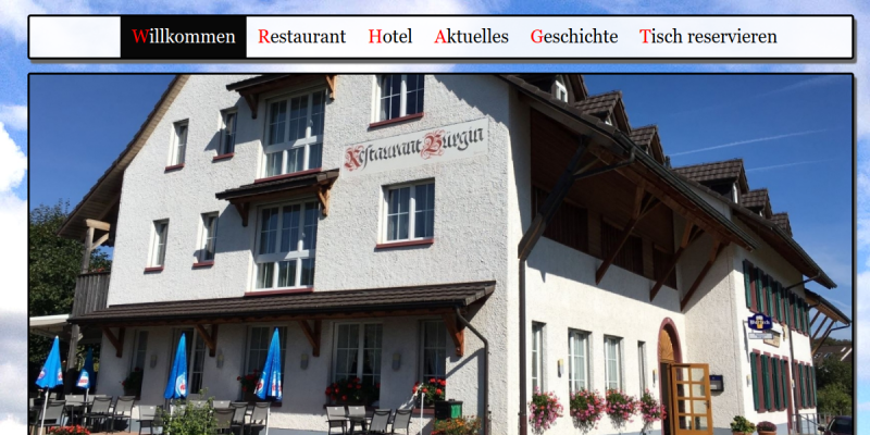 Restaurant Bürgin in Wittinsburg