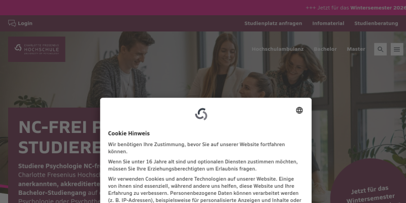 www.charlotte-fresenius-uni.de