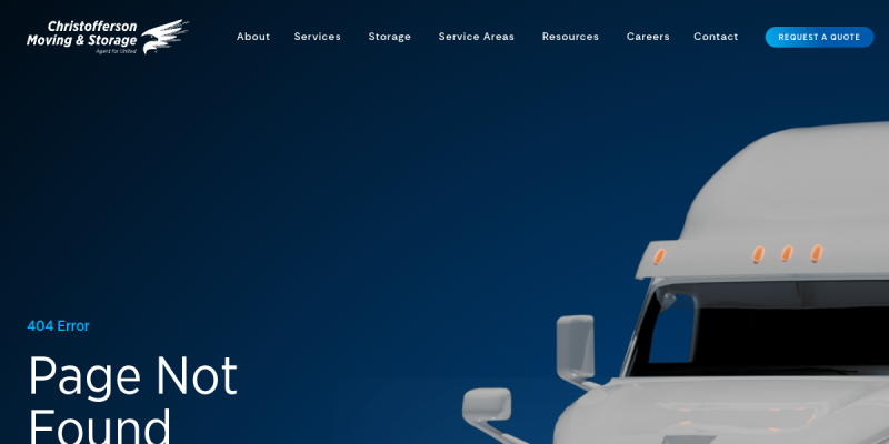 Local Moving Madison Wi website screenshot