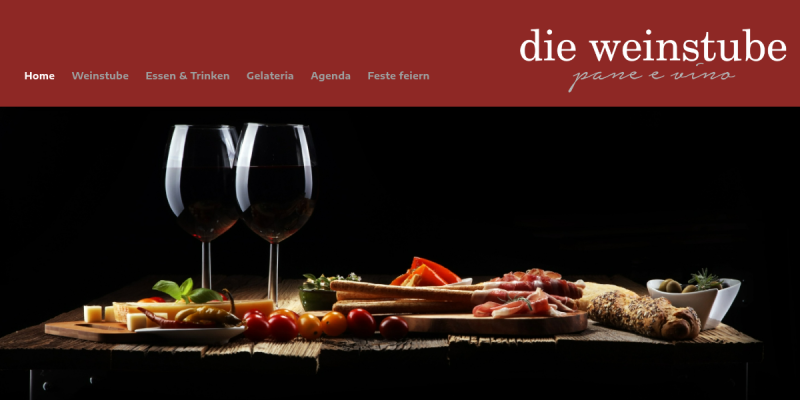 Die Weinstube (pane e vino) in Flüeli-Ranft