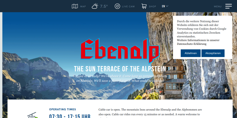 Berggasthaus Ebenalp in Weissbad
