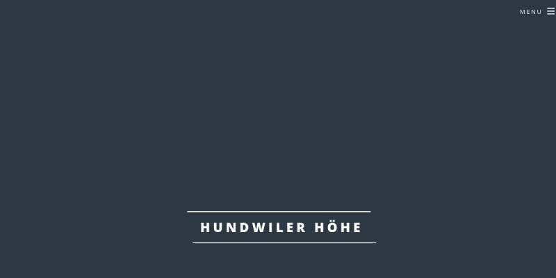 Berggasthaus Hundwiler Höhe in Hundwil