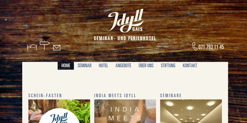 Hotel Idyll Restaurant in Gais
