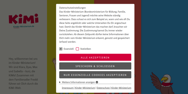 www.kinder-ministerium.de