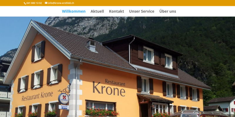 Hotel Restaurant Krone in Erstfeld
