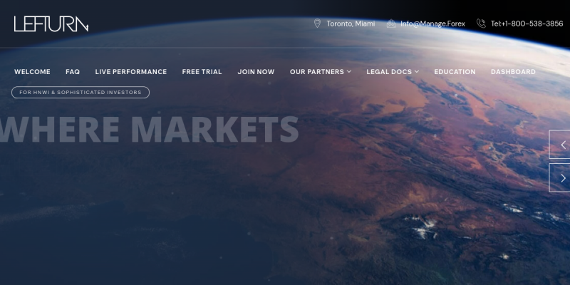 Manage.Forex website screenshot