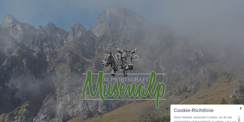 Berggasthaus Musenalp in Isenthal