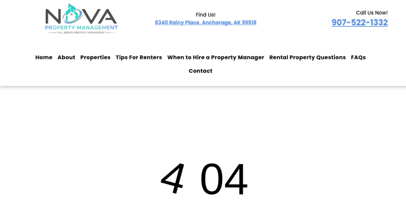 Property Rental Listings Anchorage Ak website screenshot