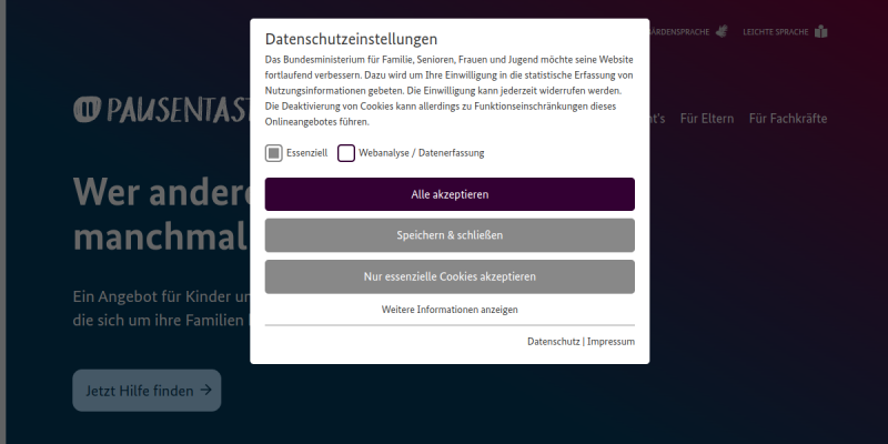 www.pausentaste.de