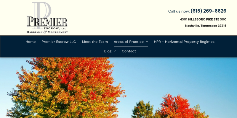 Probate Law Nashville Tn website screenshot