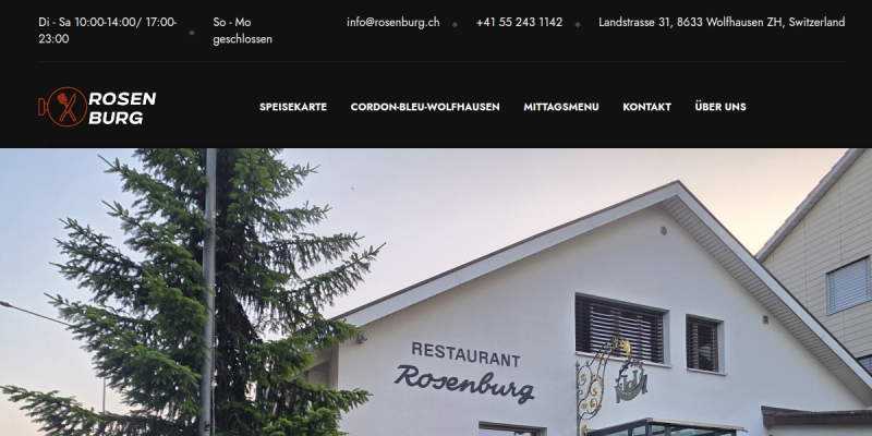 Wirtschaft zur Rosenburg in Stans