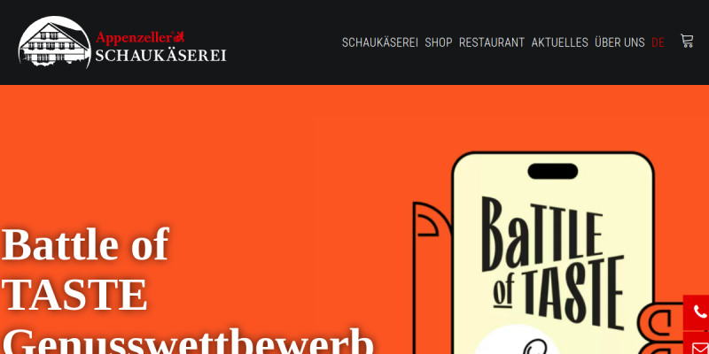 Restaurant Appenzeller Schaukäserei in Stein AR