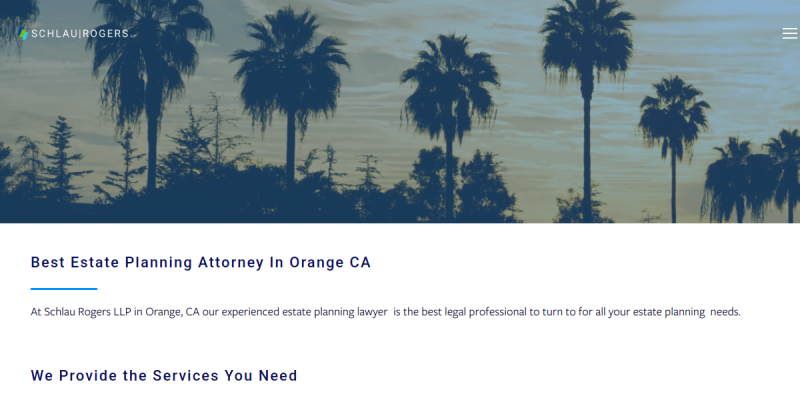 Secure Your Legacy With Estate Planner In Orange CA website screenshot