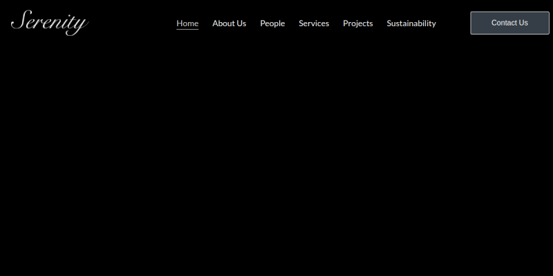 Serenity Group website