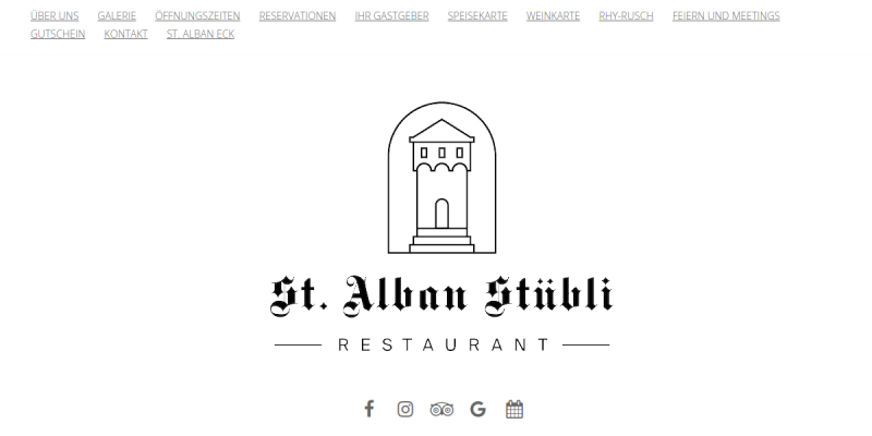 St. Alban Stübli in Basel
