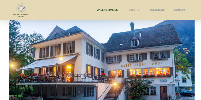 Hotel Stern und Post in Amsteg