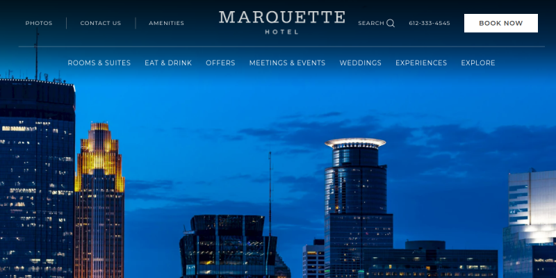 www.themarquettehotel.com
