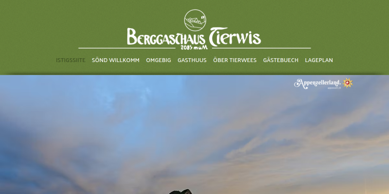 Berggasthaus Tierwies in Urnäsch