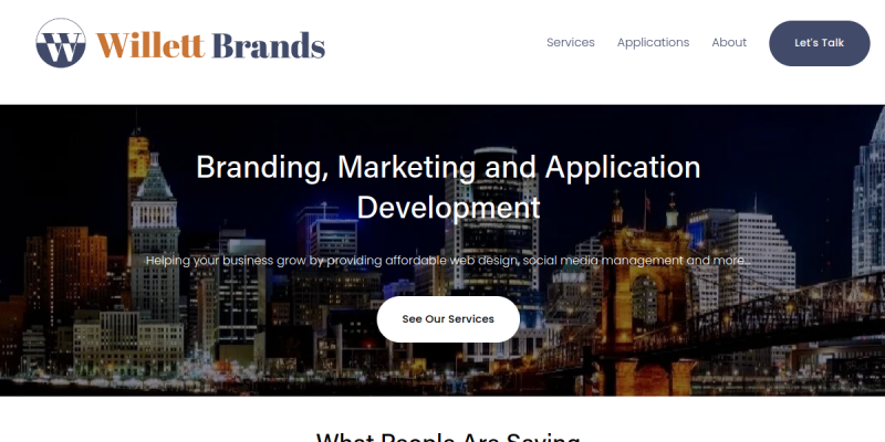 Willett Brands website